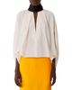 Lanvin Lanvin Asymmetrical Midi Skirt In Paper And Viscose - 3