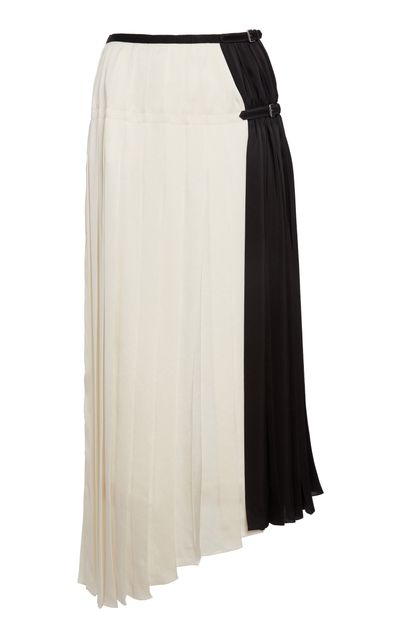 Lanvin Lanvin Asymmetrical Pleated Midi Skirt