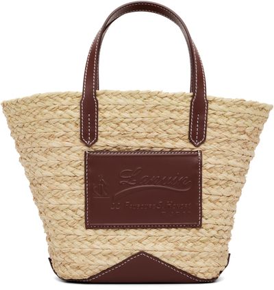 Lanvin Lanvin Beige Catch Tote