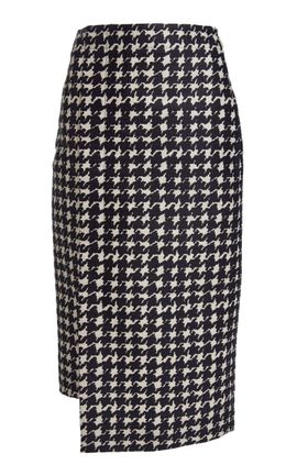 Lanvin Lanvin Belted Portfolio Printed Midi Skirt