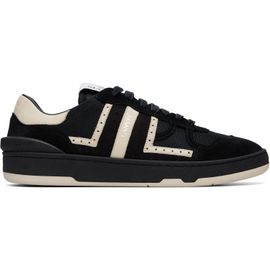 Lanvin Lanvin Black Clay Perforated Sneakers
