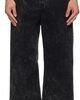 Lanvin Lanvin Black Loose Fit Washed Jeans - 1