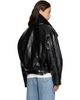 Lanvin Lanvin Black Short Vinyl Coat - 3