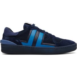 Lanvin Lanvin Blue Clay Felt Sneakers