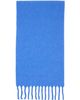 Lanvin Lanvin Blue Fluffy Label Scarf - 1