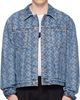 Lanvin Lanvin Blue Lunar Year Jacquard Denim Jacket - 1