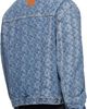 Lanvin Lanvin Blue Lunar Year Jacquard Denim Jacket - 3