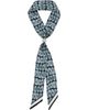 Lanvin Lanvin Blue Murano Print Silk Twilly Scarf - 2