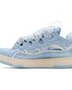 Lanvin Lanvin Blue Nylon Curb Sneakers - 3