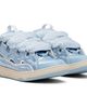 Lanvin Lanvin Blue Nylon Curb Sneakers - 4
