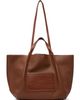 Lanvin Lanvin Brown 'Catch by Lanvin' Tote - 1