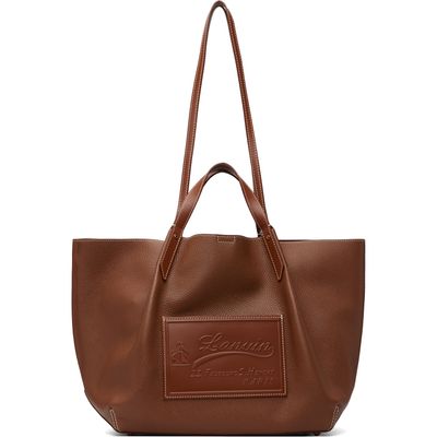 Lanvin Lanvin Brown 'Catch by Lanvin' Tote