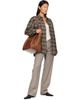 Lanvin Lanvin Brown 'Catch by Lanvin' Tote - 4