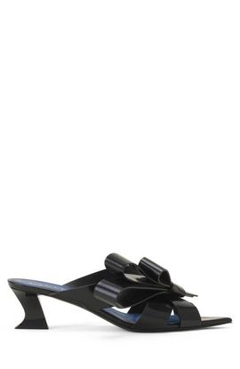 Lanvin Lanvin Cadeau Leather Mules With Heel
