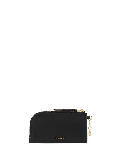 Lanvin Lanvin Catch By Lanvin Leather Cardholder
