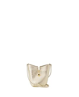 Lanvin Lanvin Catch By Nano Bucket Bag in Metallic Leather