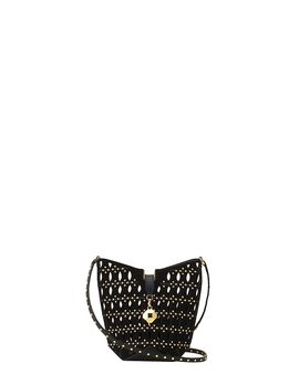 Lanvin Lanvin Catch Nano By Lanvin Bucket Bag In Suede