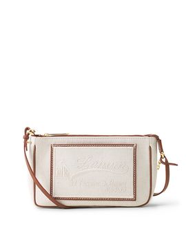 Lanvin Lanvin Compagnon Small Zipped Canvas Bag