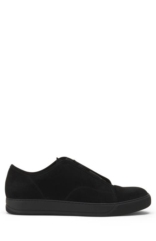 Lanvin Lanvin Dbb1 Suede Zip Sneakers