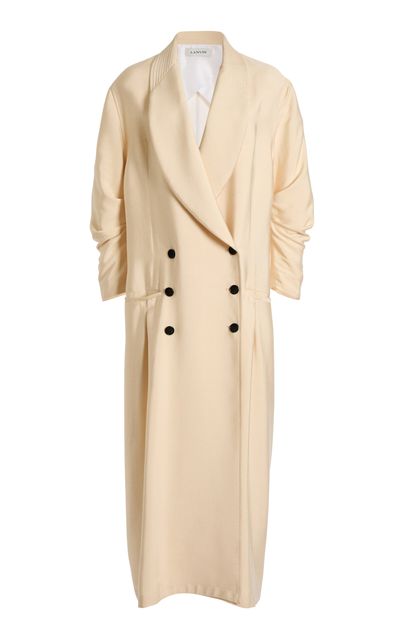 Lanvin Lanvin DoubleBreasted Coat Dress