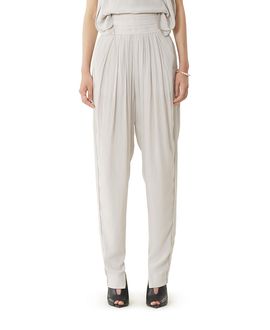 Lanvin Lanvin Draped Charmeuse Pants