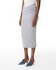 Lanvin Lanvin Draped Midi Skirt in Wool - 3