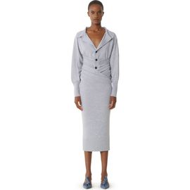 Lanvin Lanvin Draped Wool Cardigan