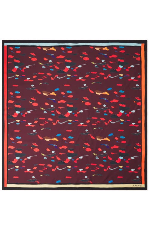 Lanvin Lanvin Drop Color Silk Scarf