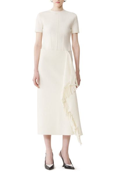 Lanvin Lanvin Fringed Skirt