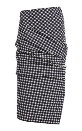 Lanvin Lanvin Gathered Midi Skirt
