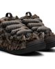 Lanvin Lanvin Gray Curb Faux Fur Sneakers - 4