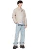 Lanvin Lanvin Gray Curb Faux Fur Sneakers - 5