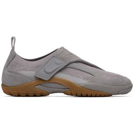 Lanvin Lanvin Gray LNV1 Knit & Suede Sneakers