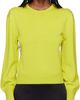 Lanvin Lanvin Green Wool Grosgrain Detail Sweater - 1