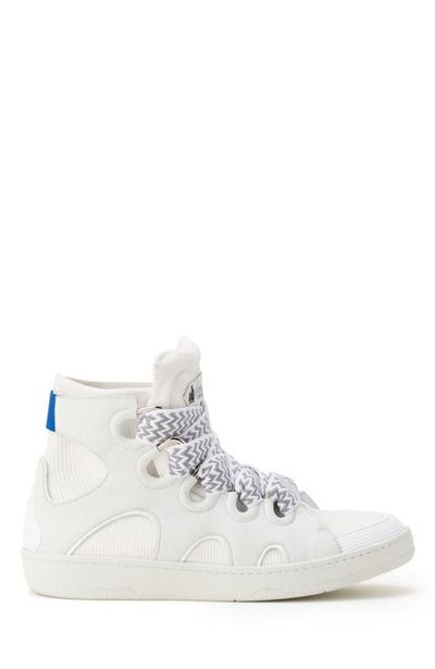 Lanvin Lanvin High Top Curb Sneakers