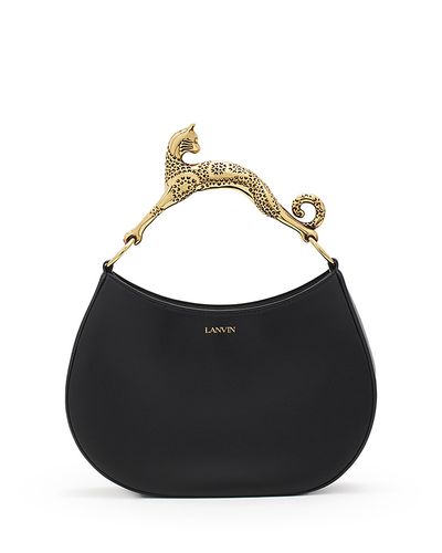 Lanvin Lanvin Hobo Cat Bag In Lamb Leather