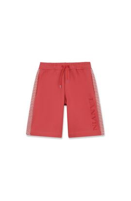 Lanvin Lanvin Kids Curb Cotton Bermuda Shorts