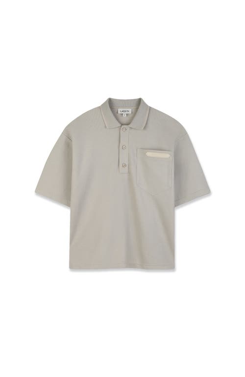 Lanvin Lanvin Kids Embroidered Polo Shirt