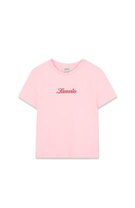 Lanvin Lanvin Kids Logo Cotton T-Shirt