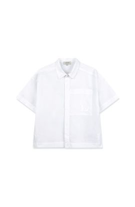 Lanvin Lanvin Kids Oversized Cotton Shirt