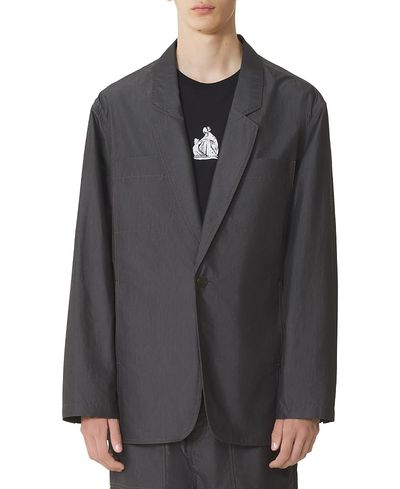 Lanvin Lanvin Loose-Fit Chambray Jacket
