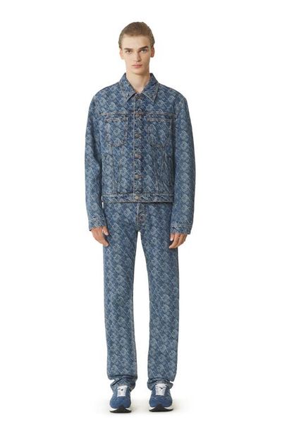 Lanvin Lanvin Lunar Year Jacquard Denim Pants