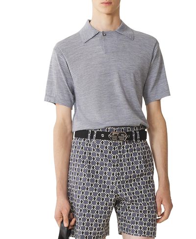 Lanvin Lanvin Merino Wool Polo Shirt