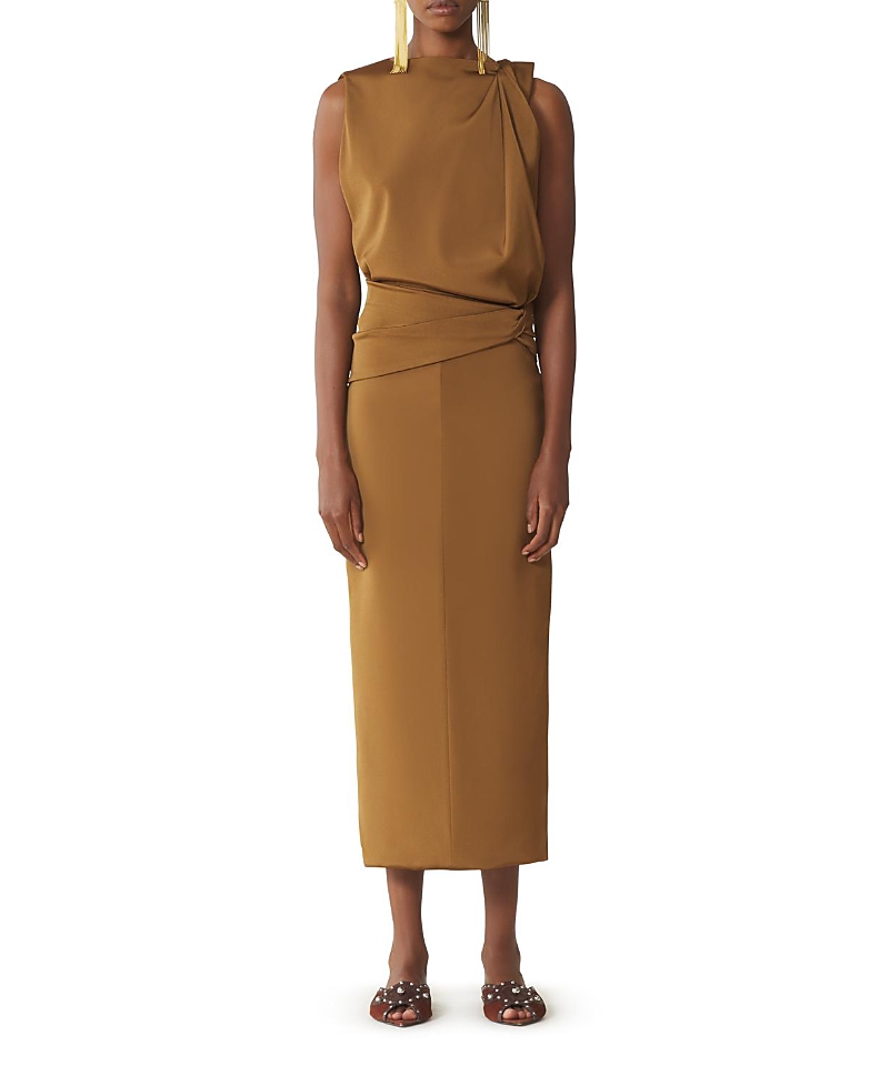 Lanvin Lanvin Midi Dress in Viscose