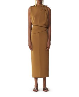 Lanvin Lanvin Midi Dress in Viscose