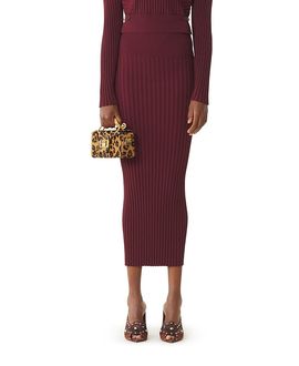 Lanvin Lanvin Midi Skirt In Viscose