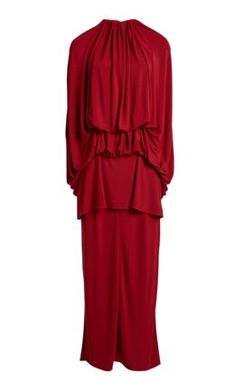 Lanvin Lanvin MidLength Cape Dress