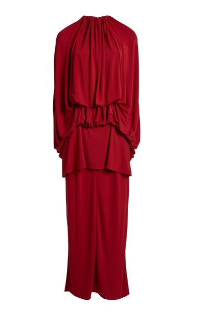Lanvin Lanvin MidLength Cape Dress