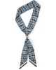 Lanvin Lanvin Murano Print Silk Twilly With Jewelry Fastener - 1