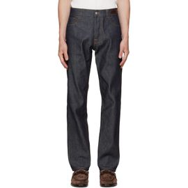 Lanvin Lanvin Navy Straight-Leg Jeans